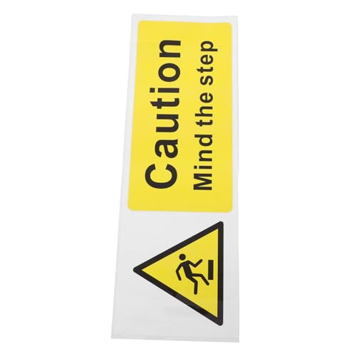 DECORNIJIA Selbstklebende Mind The Step Aufkleber Warnschild Sicherheitszeichen für Treppen und Böden Hohe Sichtbarkeit Rutschfest Vielseitig Einsetzbar DECORNIJIA Selbstklebende Mind The Step Aufkleber Warnschild Sicherheitszeichen für Treppen und Böden Hohe Sichtbarkeit Rutschfest Vielseitig Einsetzbar von DECORNIJIA