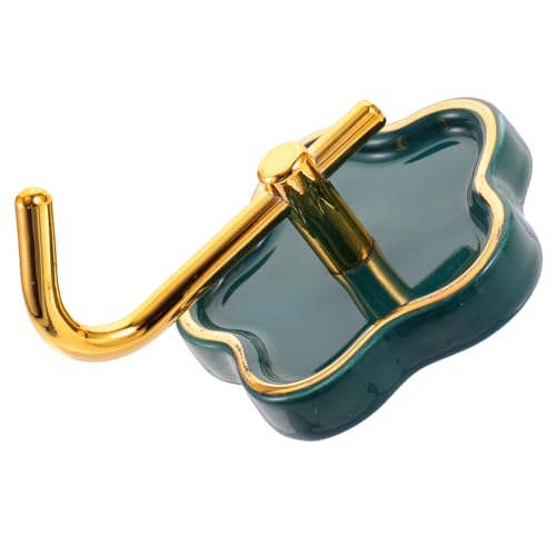 DECORNIJIA Selbstklebender Rostfreier Keramik wandhaken mit Starkem Halt Wasserfest und Tragfähig für Küche Bad Eingangsbereich und Schlafzimmer Vielseitig für Mäntel Handtücher Taschen kein von DECORNIJIA