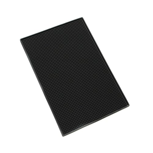 DECORNIJIA Silikon Abtropfmatte mit Tiefen Rillen Rutschfest Große Quadratische Bar und Küchentheke Ablagematte Langlebig Leicht zu Reinigen Wasserableitung für Obst Gemüse und Geschirr von DECORNIJIA