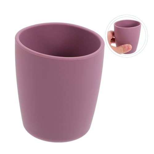DECORNIJIA Silikon Mundspülbecher für Anti Fall Becher Bpa frei Gerader Trinkbecher ohne Griff für Badezimmer Mundspülung Training Wasser Trinken Lernbecher Rosa DECORNIJIA Silikon Mundspülbecher für Anti Fall Becher Bpa frei Gerader Trinkbecher ohne Griff für Badezimmer Mundspülung Training Wasser Trinken Lernbecher Rosa von DECORNIJIA