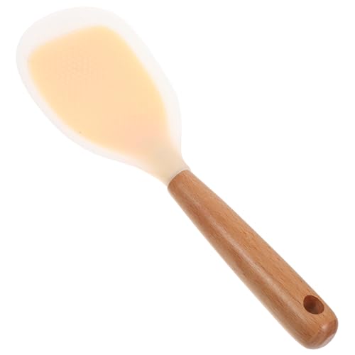 DECORNIJIA Silikon Reislöffel Reisspatel Hitzebeständig Leichtgewichtiger Küchenlöffel Antihaft Reiskocher Utensil Ergonomischer Griff Für Sushi Und Reisgerichte DECORNIJIA Silikon Reislöffel Reisspatel Hitzebeständig Leichtgewichtiger Küchenlöffel Antihaft Reiskocher Utensil Ergonomischer Griff Für Sushi Und Reisgerichte von DECORNIJIA
