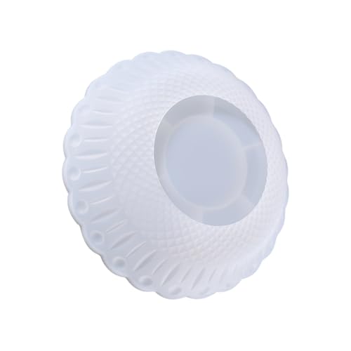 DECORNIJIA Silikonform Fruit Plate Mold für DIY Epoxidharz Gießen Vielseitige Snack und Obstteller Silikonform Dekorative Aufbewahrungsschale Selbst Gestalten Transparent Einfach zu von DECORNIJIA