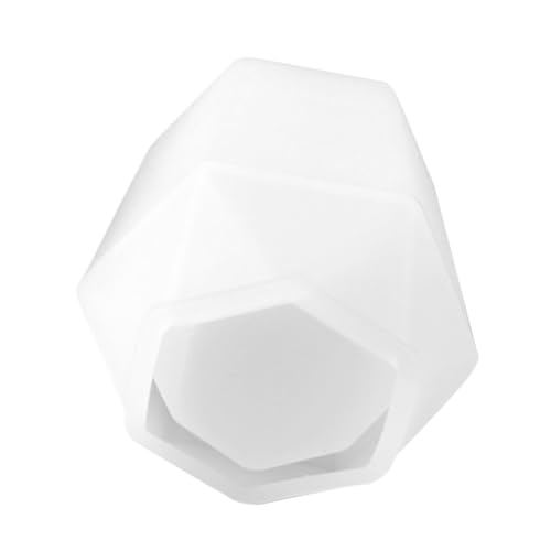 DECORNIJIA Silikonform Stifthalter DIY Organizer Gießform Hexagonal Aufbewahrungsbox Kreative Bastelform für Schmuck Schmuckkasten Sukkulententopf Desktop Organizer Langlebig von DECORNIJIA