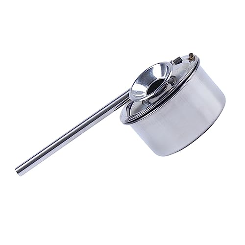 DECORNIJIA Sprühtopf groß Unterglasur sprühen Tontöpfe für Kunsthandwerk Malerei aufziehspritzen sprühlack Pottery Tools lackspray Werkzeug Töpferglasurtopf Sprühgerät Rostfreier Stahl Silver von DECORNIJIA
