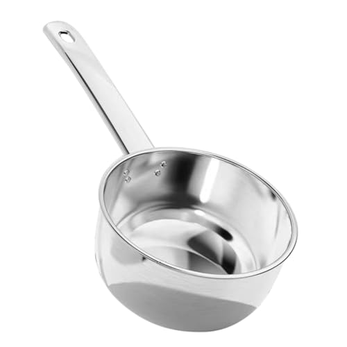 DECORNIJIA Suppenkelle mit Langem Griff Rostfrei Ergonomisch Tiefer Wasserschöpfer für Küche Restaurant Haushalt Vielseitig Einsetzbar Bruchfest Komfortabel zu Halten von DECORNIJIA