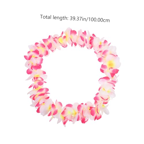 DECORNIJIA Teiliges Hawaii Blumen Girlanden Langlebig Bequem Tragbar Natürliche Optik Vielseitig für Sommer Luau Mottoparty Raumdekoration für Erwachsene Weiß DECORNIJIA Teiliges Hawaii Blumen Girlanden Langlebig Bequem Tragbar Natürliche Optik Vielseitig für Sommer Luau Mottoparty Raumdekoration für Erwachsene Weiß von DECORNIJIA