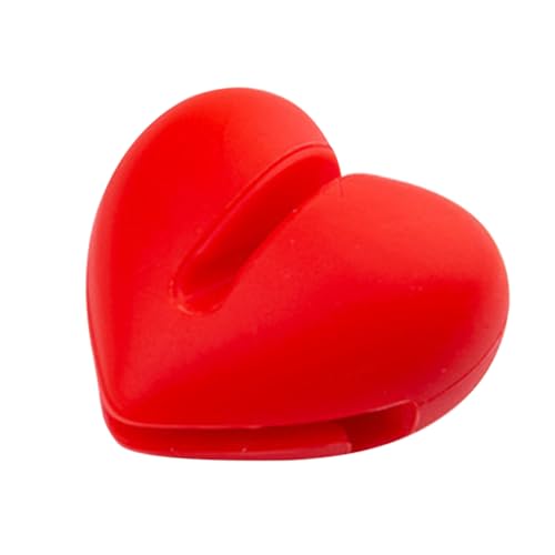 DECORNIJIA Thermometer Clip aus Hitzebeständigem Silikon Roter Topfhalter für Küchen und Backthermometer Sicherer Sondehalter für Milch und Öl Beim Kochen und Frittieren DECORNIJIA Thermometer Clip aus Hitzebeständigem Silikon Roter Topfhalter für Küchen und Backthermometer Sicherer Sondehalter für Milch und Öl Beim Kochen und Frittieren von DECORNIJIA