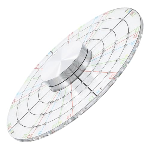 DECORNIJIA Töpferwerkzeug Großer Keramik Teiler aus Robustem Material Präzise DIY Tonmodellierungsschablone für Gleichmäßige Runde Tonstücke für Anfänger und Erfahrene Tragbar und Langlebig von DECORNIJIA