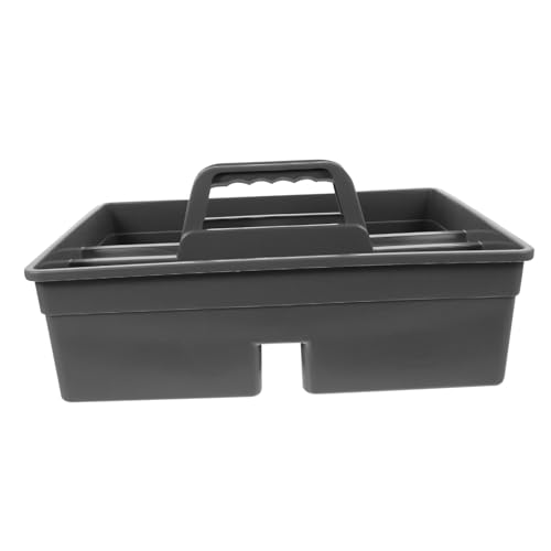 DECORNIJIA Tragbarer Reinigungs organizer mit Ergonomischem Griff Langlebige Aufbewahrungsbox für Haushaltsreiniger und Zubehör Vielseitig Einsetzbar zur Ordentlichen Aufbewahrung Kleiner von DECORNIJIA