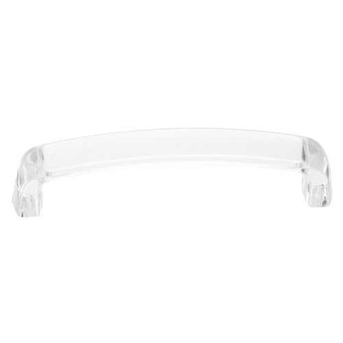 DECORNIJIA Transparenter Acryl Schubladengriff Unsichtbar Flach Stabile Möbelgriffe für Küchenschränke Kleiderschränke Vielseitig und Modern von DECORNIJIA