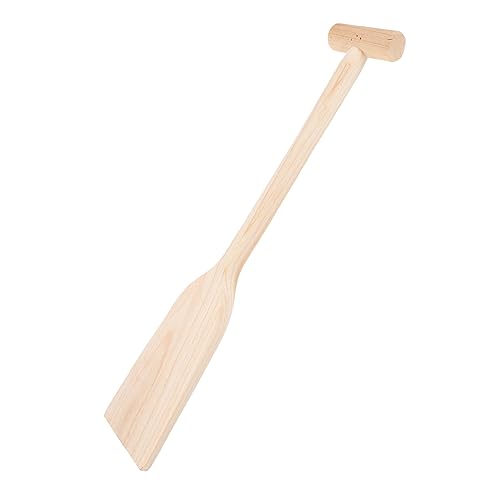DECORNIJIA Unisex Holzpaddel Robustes Handgefertigtes Bootspaddel für Erwachsene Ergonomisches Design für Komfortables Paddeln Seen und Beim Bootfahren für Wasserabenteuer von DECORNIJIA