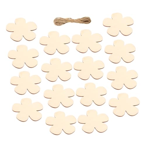 DECORNIJIA Unlackierte Holzblüten Scheiben zum Basteln Teiliges aus Langlebigem Bruchsicherem Holz mit Glatten Kanten für Bemalen und Kreative DIY Dekorationen DECORNIJIA Unlackierte Holzblüten Scheiben zum Basteln Teiliges aus Langlebigem Bruchsicherem Holz mit Glatten Kanten für Bemalen und Kreative DIY Dekorationen von DECORNIJIA
