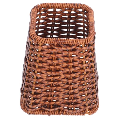 DECORNIJIA Utensil Drainer Basket Kunststoff Wicker Besteckhalter Küchenutensilien Organizer mit Abtropffunktion für Gabeln Löffel Essstäbchen Handgefertigt Rutschfeste Basis Vielseitig für DECORNIJIA Utensil Drainer Basket Kunststoff Wicker Besteckhalter Küchenutensilien Organizer mit Abtropffunktion für Gabeln Löffel Essstäbchen Handgefertigt Rutschfeste Basis Vielseitig für von DECORNIJIA