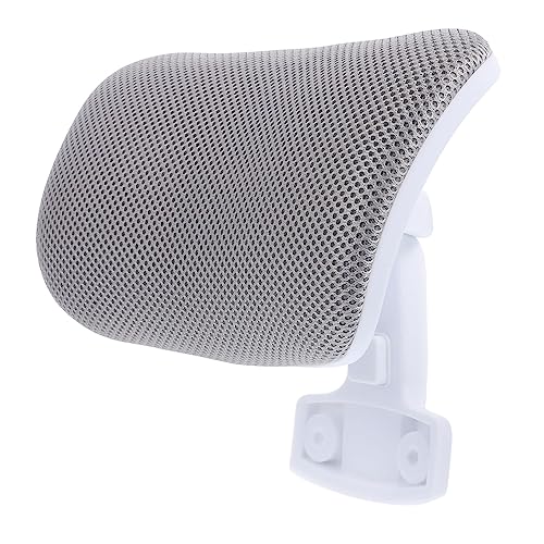 DECORNIJIA Verstellbare Kopfstütze für Büro und Gaming Stühle Ergonomisches Nackenstützkissen für Optimalen und Unterstützung Beim Arbeiten Am Computer mit Weißem von DECORNIJIA