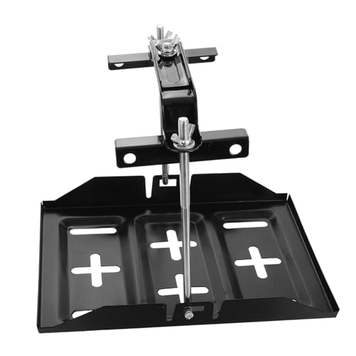 DECORNIJIA Verstellbares Metall Batteriehalter Set mit Halteklammern für Auto und Boot Batteriehalterung und Stabile Montage Langlebiges Batterietraggestell für Fahrzeug DECORNIJIA Verstellbares Metall Batteriehalter Set mit Halteklammern für Auto und Boot Batteriehalterung und Stabile Montage Langlebiges Batterietraggestell für Fahrzeug von DECORNIJIA