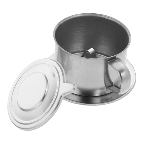 DECORNIJIA Vietnamesischer Kaffeefilter Wiederverwendbarer Single Cup Brewer mit Feinem Filternetz für Zuhause und Büro Portable Kaffeemaschine für Vielseitige Brühmethoden von DECORNIJIA