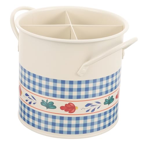 DECORNIJIA Vintage Besteckeimer aus Robustem Retro Stil Utensilienhalter für Küchentheke Dekorativer Organizer für Küchenutensilien und Chopsticks Praktischer Abtropfbehälter für Besteck DECORNIJIA Vintage Besteckeimer aus Robustem Retro Stil Utensilienhalter für Küchentheke Dekorativer Organizer für Küchenutensilien und Chopsticks Praktischer Abtropfbehälter für Besteck von DECORNIJIA