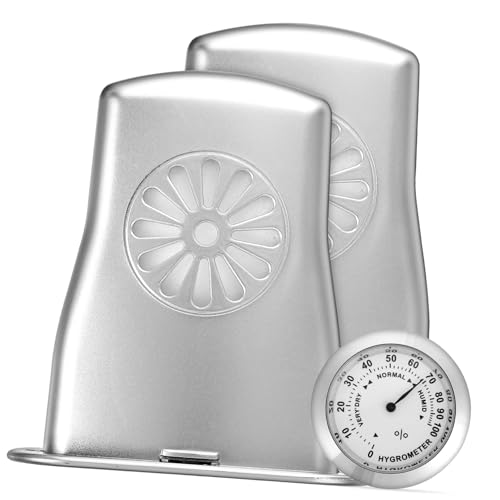 DECORNIJIA Violin Hygrometer Thermometer mit Silbernen Gitarren schallloch luftbefeuchtern Präzise Messung Kompakte Schützt Akustikgitarren und Violinen vor Trockenheit und Rissen DECORNIJIA Violin Hygrometer Thermometer mit Silbernen Gitarren schallloch luftbefeuchtern Präzise Messung Kompakte Schützt Akustikgitarren und Violinen vor Trockenheit und Rissen von DECORNIJIA