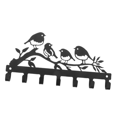 DECORNIJIA Wand schlüsselhalter Vogelmotiv Wandhaken Robust Langlebig für Schlüssel Mäntel Hüte Dekorativ für Flur Wohnzimmer DECORNIJIA Wand schlüsselhalter Vogelmotiv Wandhaken Robust Langlebig für Schlüssel Mäntel Hüte Dekorativ für Flur Wohnzimmer von DECORNIJIA
