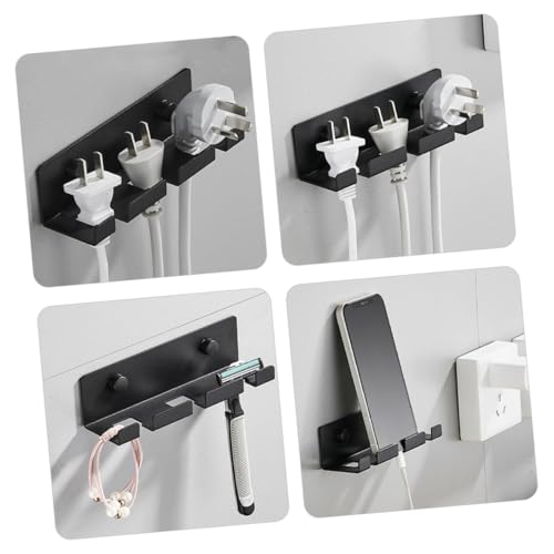 DECORNIJIA Wandhaken für Starke Wandmontierte steckerhalterung aus Robustem Kratzfestem Material Wasserbeständig Langlebig Multifunktional für Ordentliche Kabel Steckdosenaufbewahrung DECORNIJIA Wandhaken für Starke Wandmontierte steckerhalterung aus Robustem Kratzfestem Material Wasserbeständig Langlebig Multifunktional für Ordentliche Kabel Steckdosenaufbewahrung von DECORNIJIA