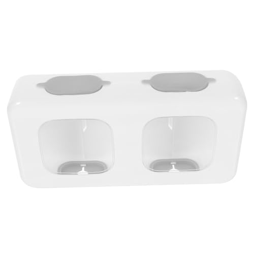 DECORNIJIA Wandmontierter Aufbewahrungsbox Frischhaltefolie und Beutelhalter Küchenorganizer mit Großem Fassungsvermögen für Müllbeutel und Haushaltsbeutel Platzsparend und Vielseitig für von DECORNIJIA
