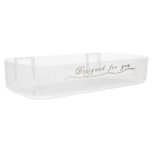 DECORNIJIA Wandmontierter Badezimmerregal ohne Bohren Transparente Ablage für Handtücher Toilettenartikel und Duschzubehör Rostfrei und Langlebig für Badezimmerdesign von DECORNIJIA