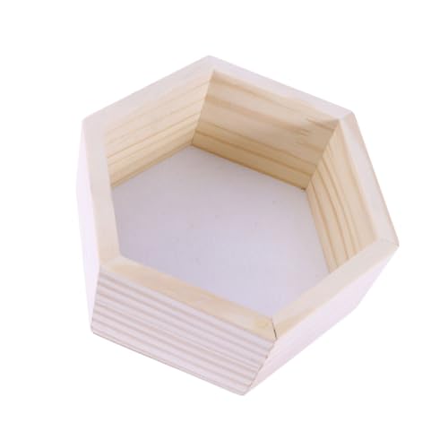DECORNIJIA Wandmontiertes Sechseckiges Massivholzregal Weiß Rustikales Kinderzimmer Wandboard Robustes Pinienholz Aufbewahrung für Kindergarderobe Dekoratives Regal für Bücher DECORNIJIA Wandmontiertes Sechseckiges Massivholzregal Weiß Rustikales Kinderzimmer Wandboard Robustes Pinienholz Aufbewahrung für Kindergarderobe Dekoratives Regal für Bücher von DECORNIJIA