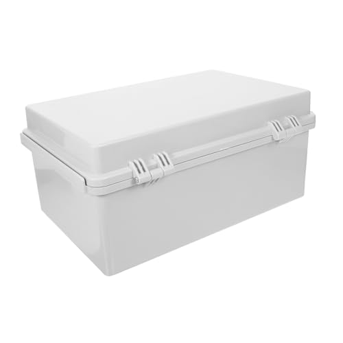 DECORNIJIA Wasserdichte Abs Anschlussdose mit Montageplatte Wetterfeste Kabelbox für Außenbereich Staubdichte Elektro Abzweigdose zur Organisierten Verkabelung Uv Beständiges DECORNIJIA Wasserdichte Abs Anschlussdose mit Montageplatte Wetterfeste Kabelbox für Außenbereich Staubdichte Elektro Abzweigdose zur Organisierten Verkabelung Uv Beständiges von DECORNIJIA
