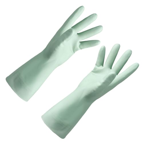 DECORNIJIA Wasserdichte Haushaltshandschuhe Grün Langlebige Spülhandschuhe für Küche Reinigung Gartenarbeit Schützende Wiederverwendbare Haushaltshandschuhe für Vielseitigen Gebrauch DECORNIJIA Wasserdichte Haushaltshandschuhe Grün Langlebige Spülhandschuhe für Küche Reinigung Gartenarbeit Schützende Wiederverwendbare Haushaltshandschuhe für Vielseitigen Gebrauch von DECORNIJIA