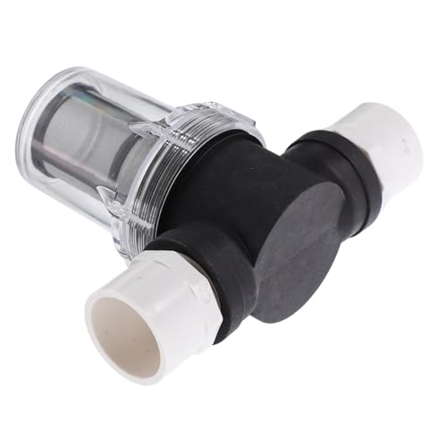 DECORNIJIA Wasserfilter System für Gartenbewässerung PVC Filter mit Einfache Installation Entfernt Verunreinigungen Kompakte für Einfachen Transport von DECORNIJIA