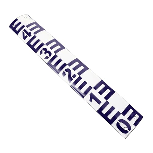 DECORNIJIA Wasserstandsanzeiger Robuste und Leicht zu Reinigende Wasserstandsmessung für Pools Gartenteiche und Vielseitig Einsetzbar und Leicht Transportierbar mit Auffälligem Design von DECORNIJIA