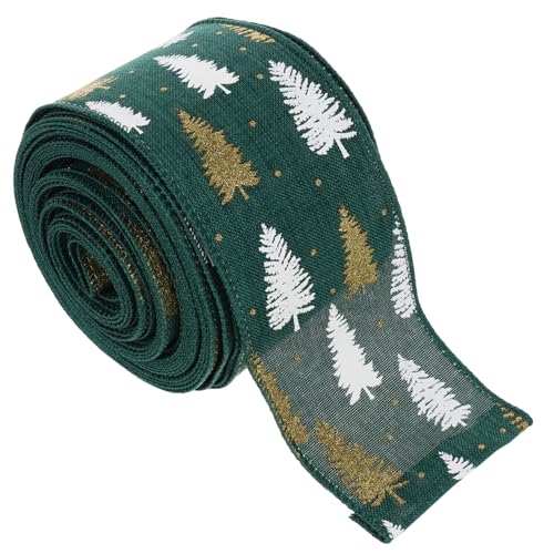 DECORNIJIA Weihnachtsband mit Drahtrand DIY Schleifenband für Geschenkverpackung Kranz und Weihnachtsbaumdekoration Vielseitiges Bastelband in Gold und Weiß für Festliche Weihnachtsdeko DECORNIJIA Weihnachtsband mit Drahtrand DIY Schleifenband für Geschenkverpackung Kranz und Weihnachtsbaumdekoration Vielseitiges Bastelband in Gold und Weiß für Festliche Weihnachtsdeko von DECORNIJIA