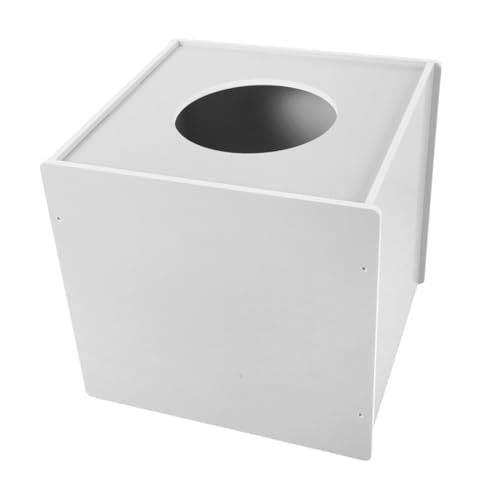 DECORNIJIA Weiße Raffle Box mit Schlitz Großer Aufbewahrungsbehälter für Lose Multifunktionale Abstimmungs Spendenbox für Partys Meetings Wohltätigkeitsveranstaltungen DECORNIJIA Weiße Raffle Box mit Schlitz Großer Aufbewahrungsbehälter für Lose Multifunktionale Abstimmungs Spendenbox für Partys Meetings Wohltätigkeitsveranstaltungen von DECORNIJIA