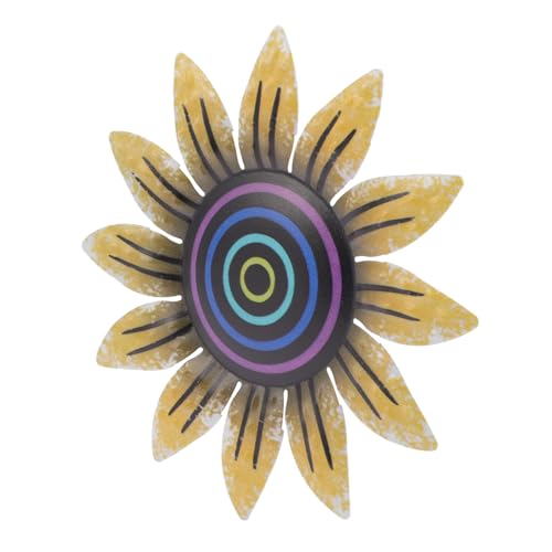 DECORNIJIA Wetterfeste Eisenblumen Wanddekoration Gartenfigur für Haus Balkon Terrasse Robuste Kunst Langlebiges Handwerksornament Vielseitige Gartendeko Geschenkidee von DECORNIJIA