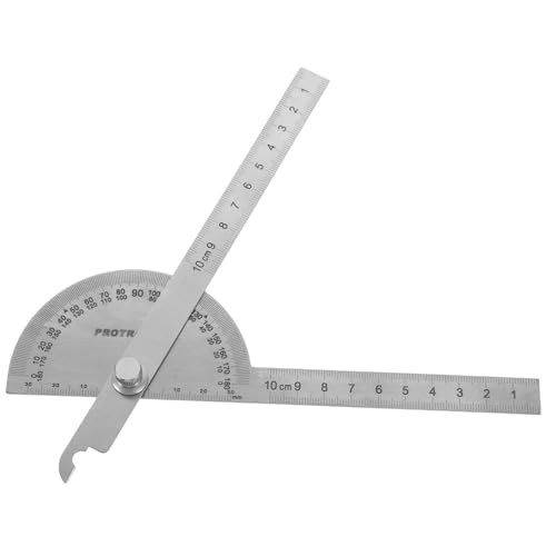 DECORNIJIA Winkelmesser Einstellbares Protractor Werkzeug für Holzarbeiten Präzise Messungen Langlebig und Kompakt für Bauprojekte und Handwerk von DECORNIJIA