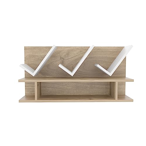 DECOROTIKA - Larissa Unique Design Floating Wall Shelf von DECOROTIKA