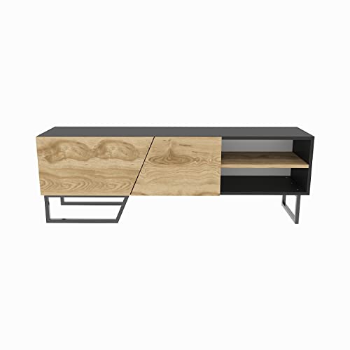 Decorotika Denasse TV-Schrank TV-Lowboard für TVs bis zu 60" von DECOROTIKA