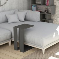 Muju Modern c Form Tisch Anthrazit Grau Anthrazit Grau Mehrzweck h 57cm - Anthracite Grey - Decortie von DECORTIE