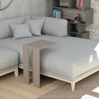 Muju Modern c Form Tisch Mokka Grau Mehrzweck h 57cm - Mocha Grey - Decortie von DECORTIE