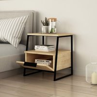 Decortie - Pal Modern Nachttisch Eiche Mehrzweck - Oak von DECORTIE