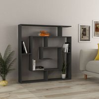 Decortie - Labirent Modernes Bücherregal Raumteiler Anthrazit Grau Medium 129cm - Anthracite Grey Decortie - Labirent Modernes Bücherregal Raumteiler Anthrazit Grau Medium 129cm - Anthracite Grey von DECORTIE