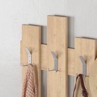 Wave Wandgarderobe - Eiche - Eiche hell Wave Wandgarderobe - Eiche - Eiche hell von DECORTIE