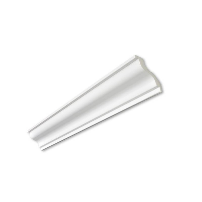 DECOSA® Zierprofil 'Sylvia' weiß 200 x 7 x 7 cm von DECOSA®