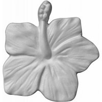 4x Decosa 3D Wandtattoo Hibiskus aus Polystyrol, Wandsticker Blume, Wandaufkleber, Wanddeko Flower, Wandtatoo, Ornament, Relief von DECOSA