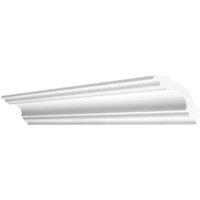 Deckenleiste Stefanie, 2 m x 80 mm x 80 mm Kreative Wandgestaltung - Decosa Deckenleiste Stefanie, 2 m x 80 mm x 80 mm Kreative Wandgestaltung - Decosa von DECOSA