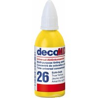Decotric - Abtönkonzentrat 20 ml echtgelb Abtönfarbe von DECOTRIC