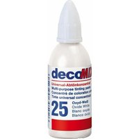 Abtönkonzentrat 20 ml weiß Abtönfarbe - Decotric von DECOTRIC