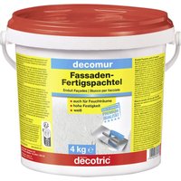 Decotric Decomur Fassaden-Fertigspachtel 4 kg von DECOTRIC
