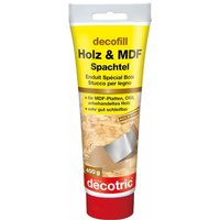 Decotric - Holz- und mdf Spachtel 400 g Holzpaste & Holzkitt von DECOTRIC