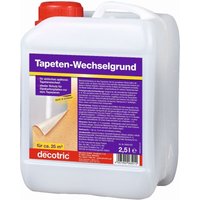Decotric - Tapeten-Wechselgrund 2,5 l Wechselgrund von DECOTRIC